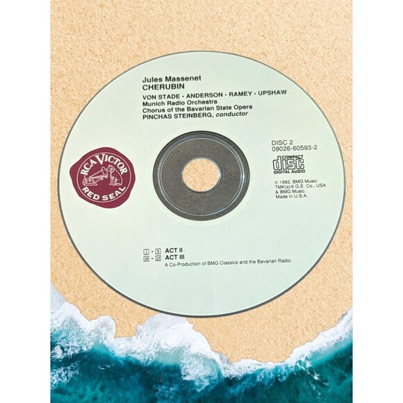 Cherubin Jules Massenet Disc 2 CD RCA Victor 1992 Von Stade Anderson Ramey - Picture 1 of 3